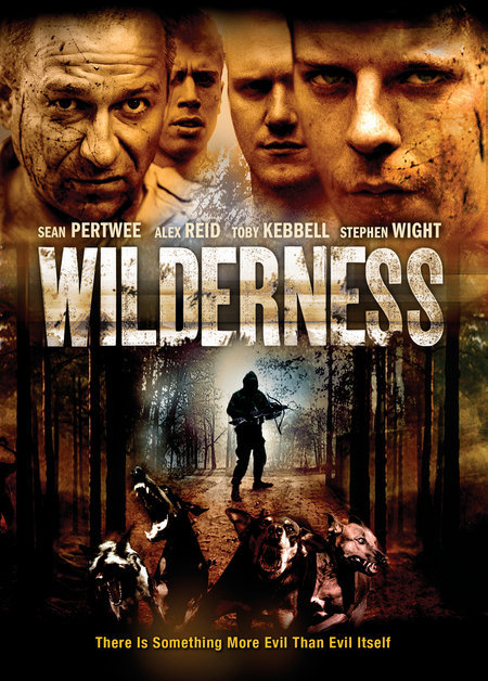 Wilderness  Feature Film  Ecosse Films Starring Sean Pertwee, Toby Kebbell, Alex Reid. Directed by Michael J Bassett. Produced by Robert Bernstein, Douglas Rae and John McDonnell. (c) http://www.ecossefilms.com/